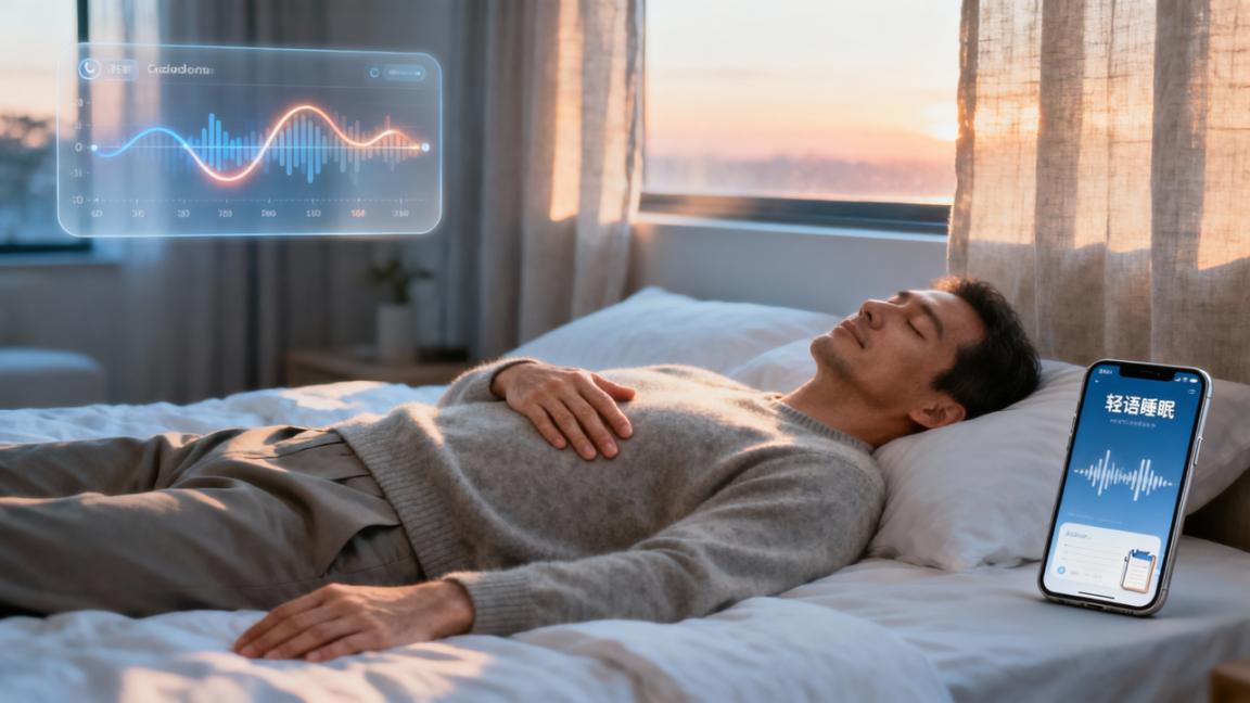 值夜班后怎么补觉才科学？「轻语睡眠」助眠音频+睡眠日记，倒班工作者也能睡个好觉