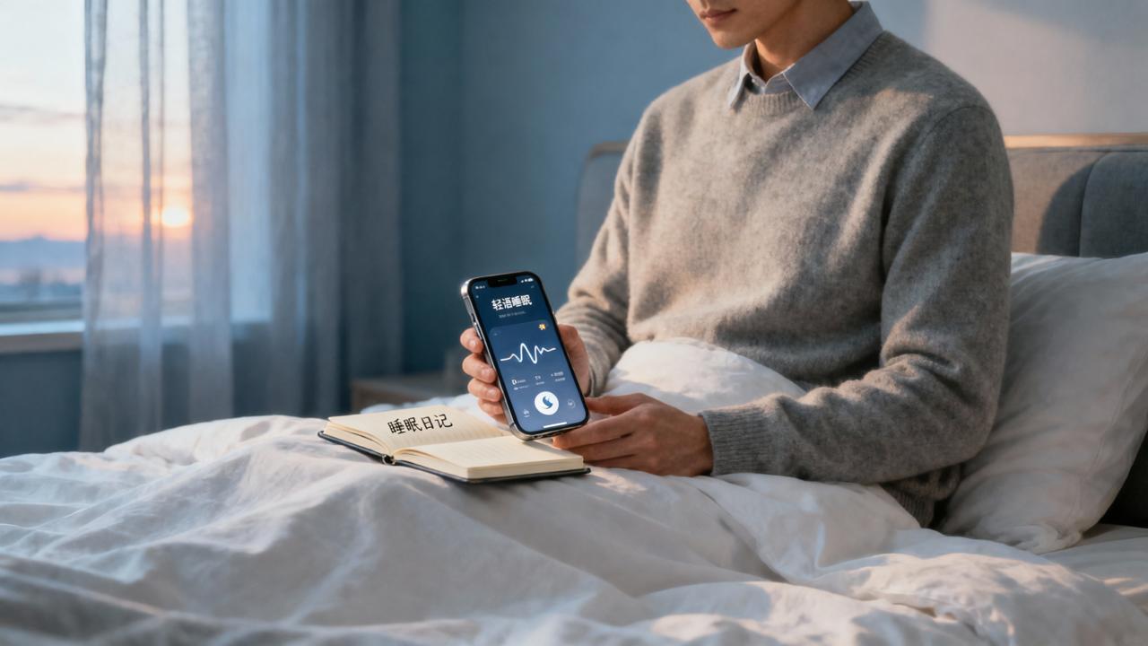 每天睡够8小时还是很累怎么回事？「轻语睡眠」睡眠质量评估+睡眠日记，找到你睡不醒的真正原因