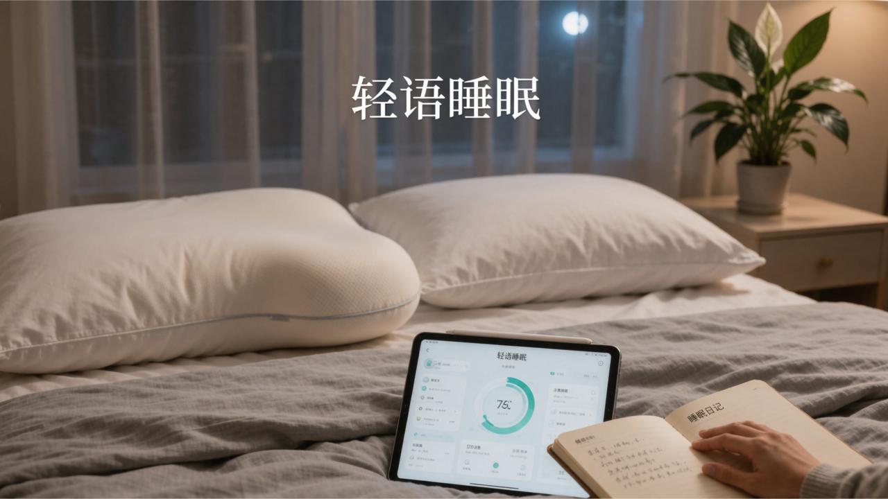 床垫枕头怎么选才能睡得好？「轻语睡眠」睡眠质量评估+睡眠日记，科学选择适合你的睡眠装备