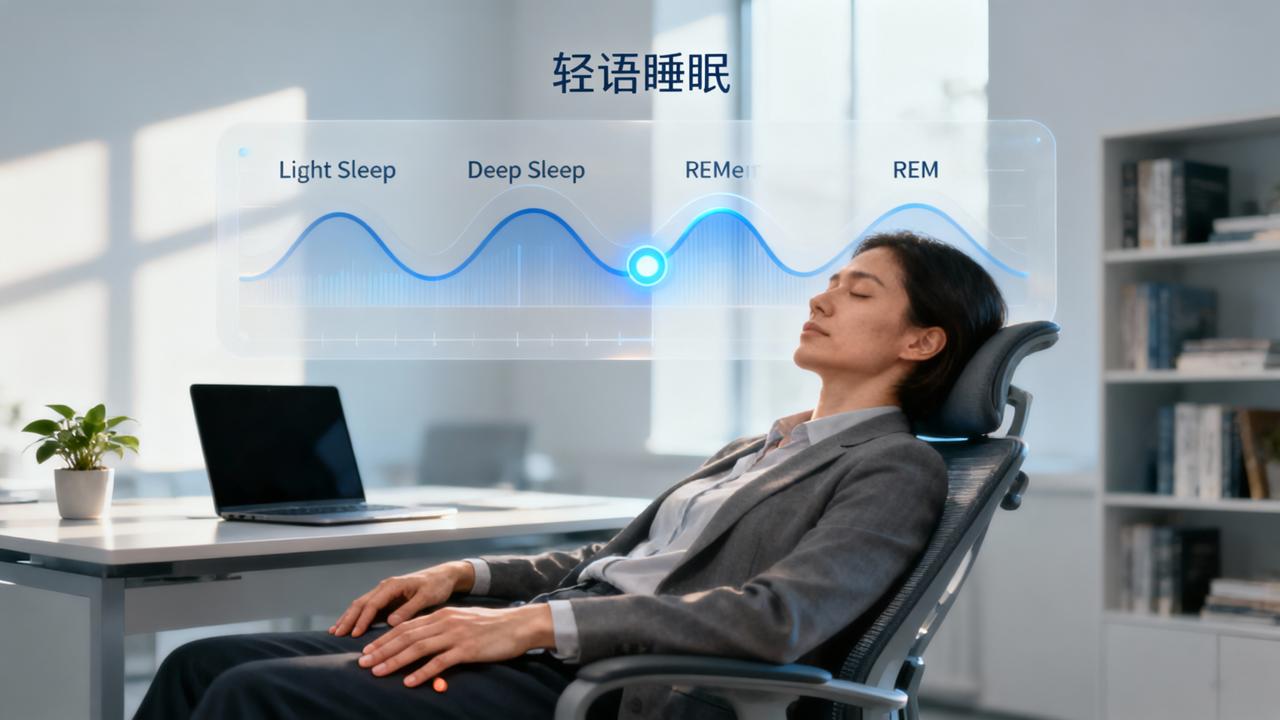 午睡太久反而更累？「轻语睡眠」睡眠质量评估，科学掌握最佳午睡时长