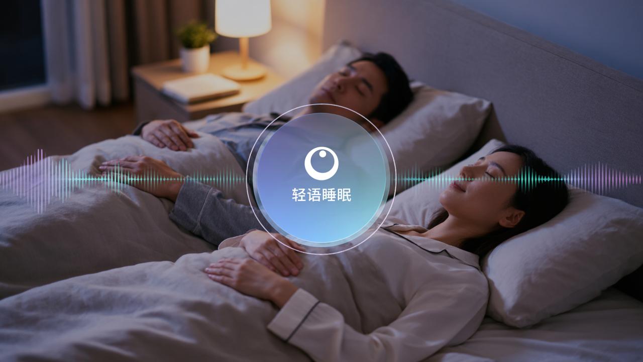 伴侣打呼噜严重影响睡眠怎么办？「轻语睡眠」睡眠质量评估+助眠音频，夫妻同床也能睡个好觉