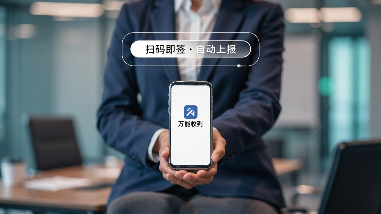 会议通知要挨个催确认？万能收到扫码签收，未签名单自动上报